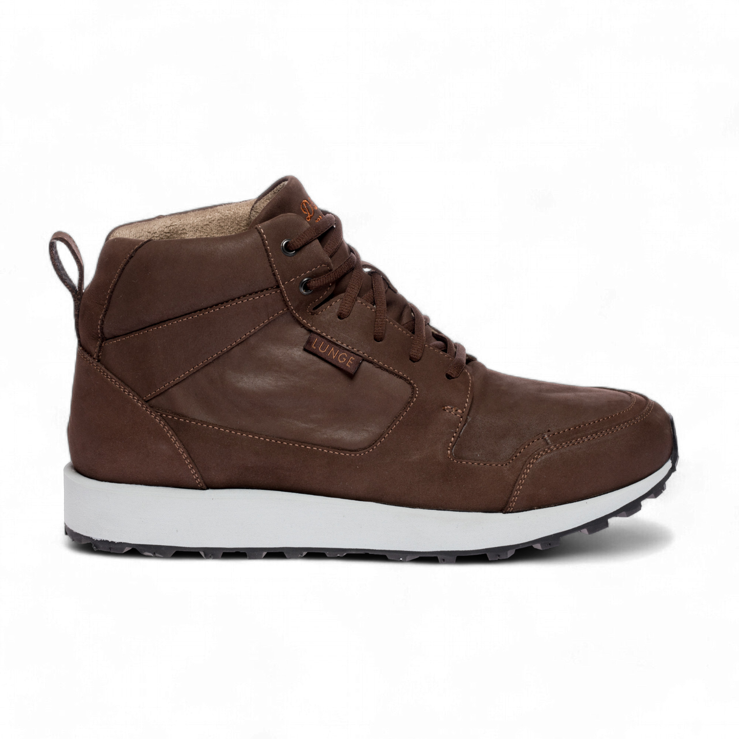 Derby Walk MidCut S Leather (Chocolate/Brown/Light Grey)